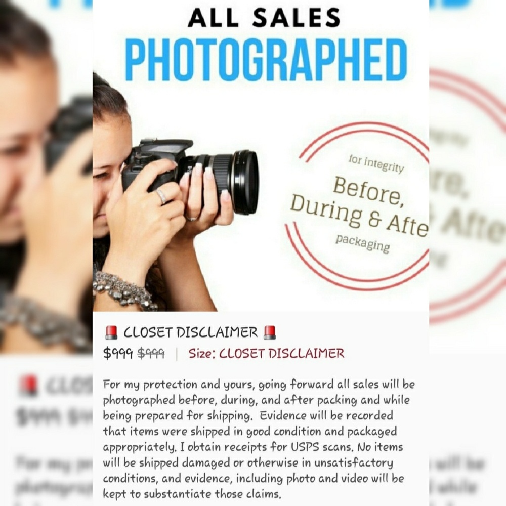 Buyer and Seller Protection! Please read